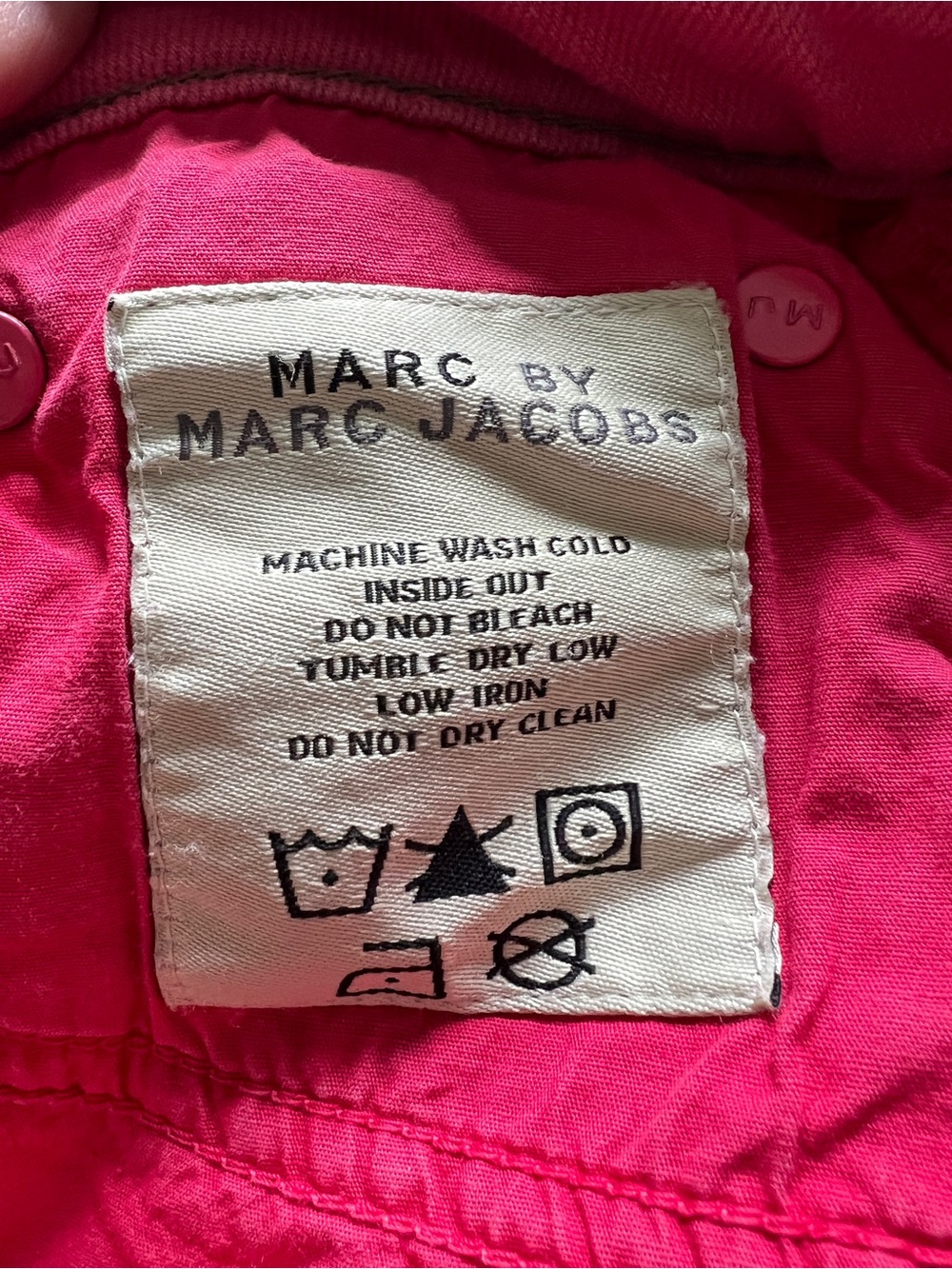 Vintage Marc By Marc Jacobs Hot Pink Skinny Jeans - Picture 7 of 8